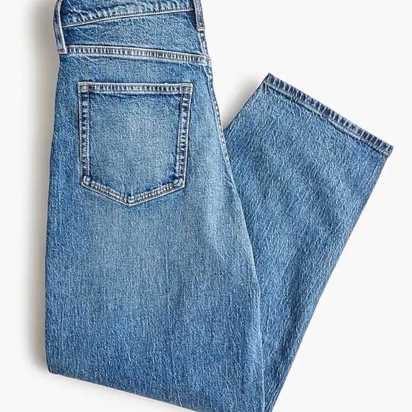 J Crew Barrel-leg jean in all-day stretch - Picture 2 of 4